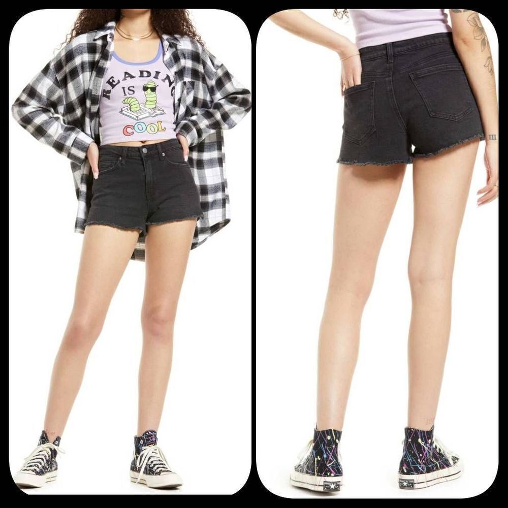 B.P Mid Rise Denim Shorts